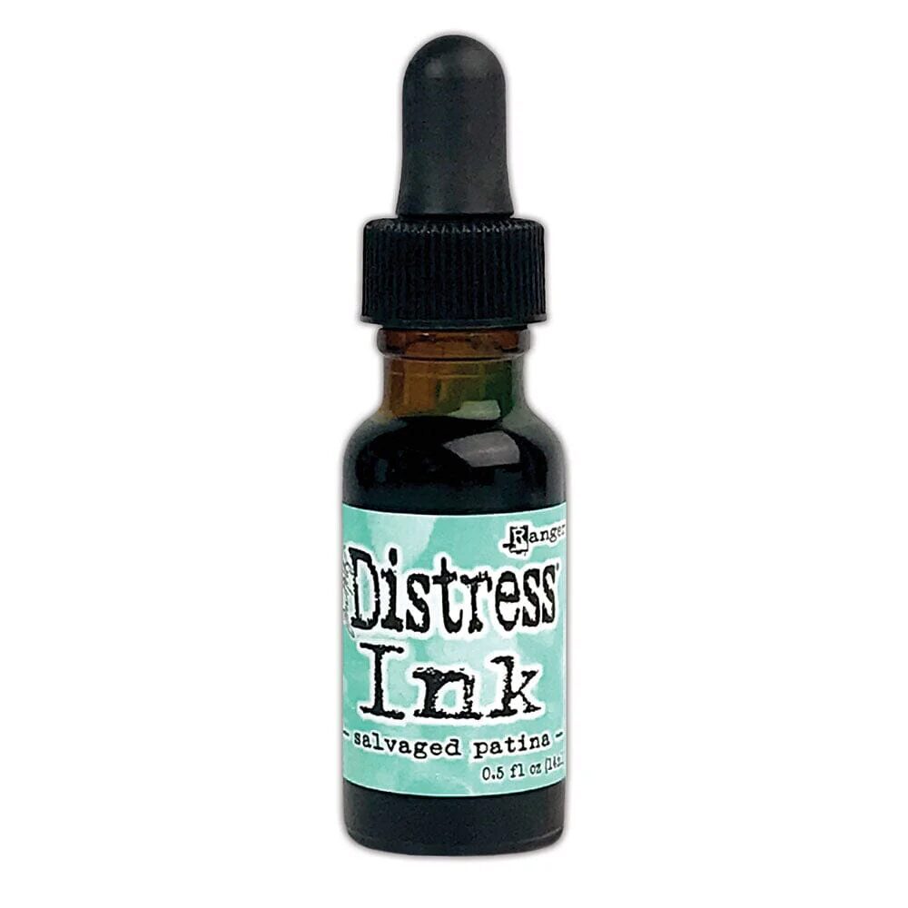 Tim Holtz Distress® Ink Re-inker - Salvaged Patina