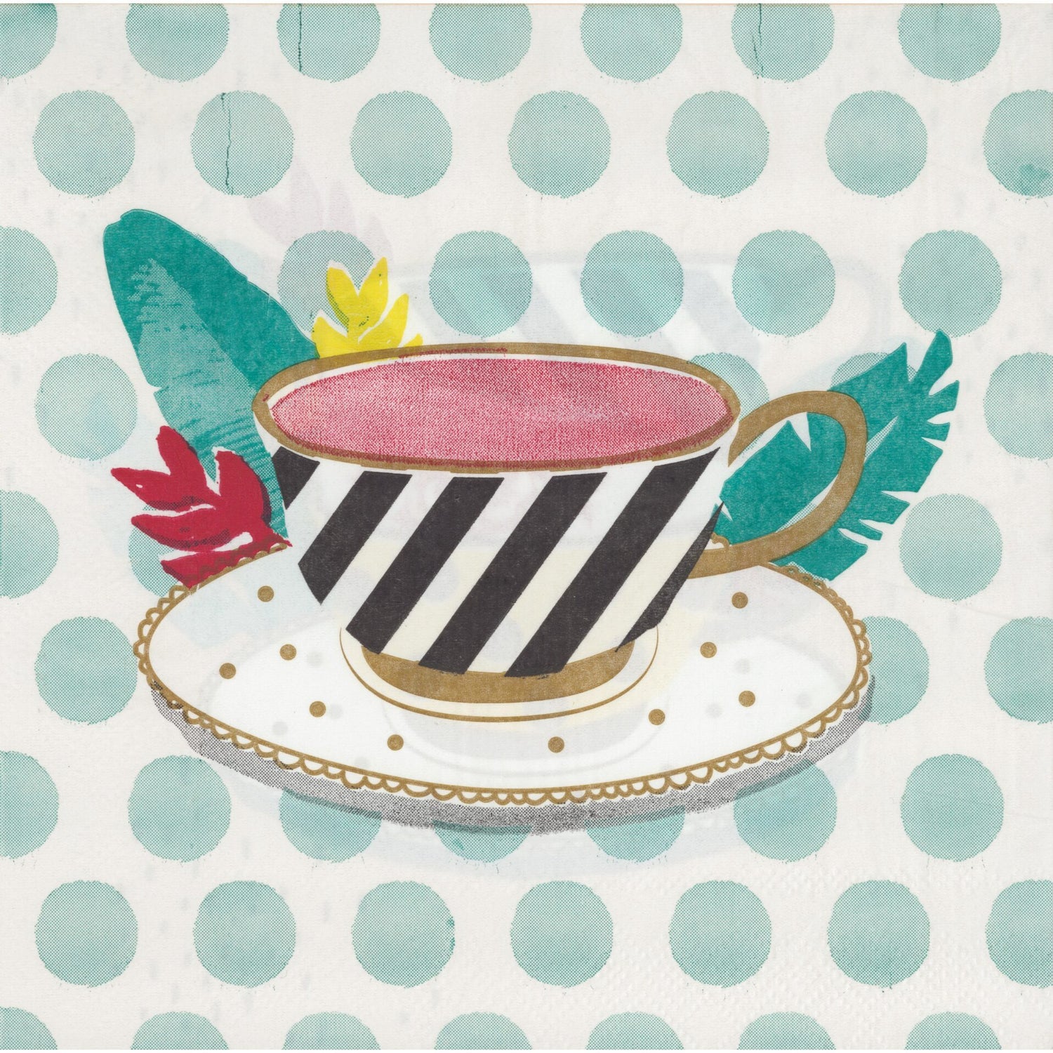 Artwrap Napkin/Serviette - Fancy Teacups