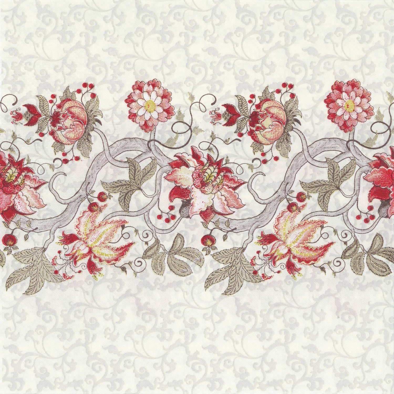 Unbranded Napkin/Serviette - Woven Tendils