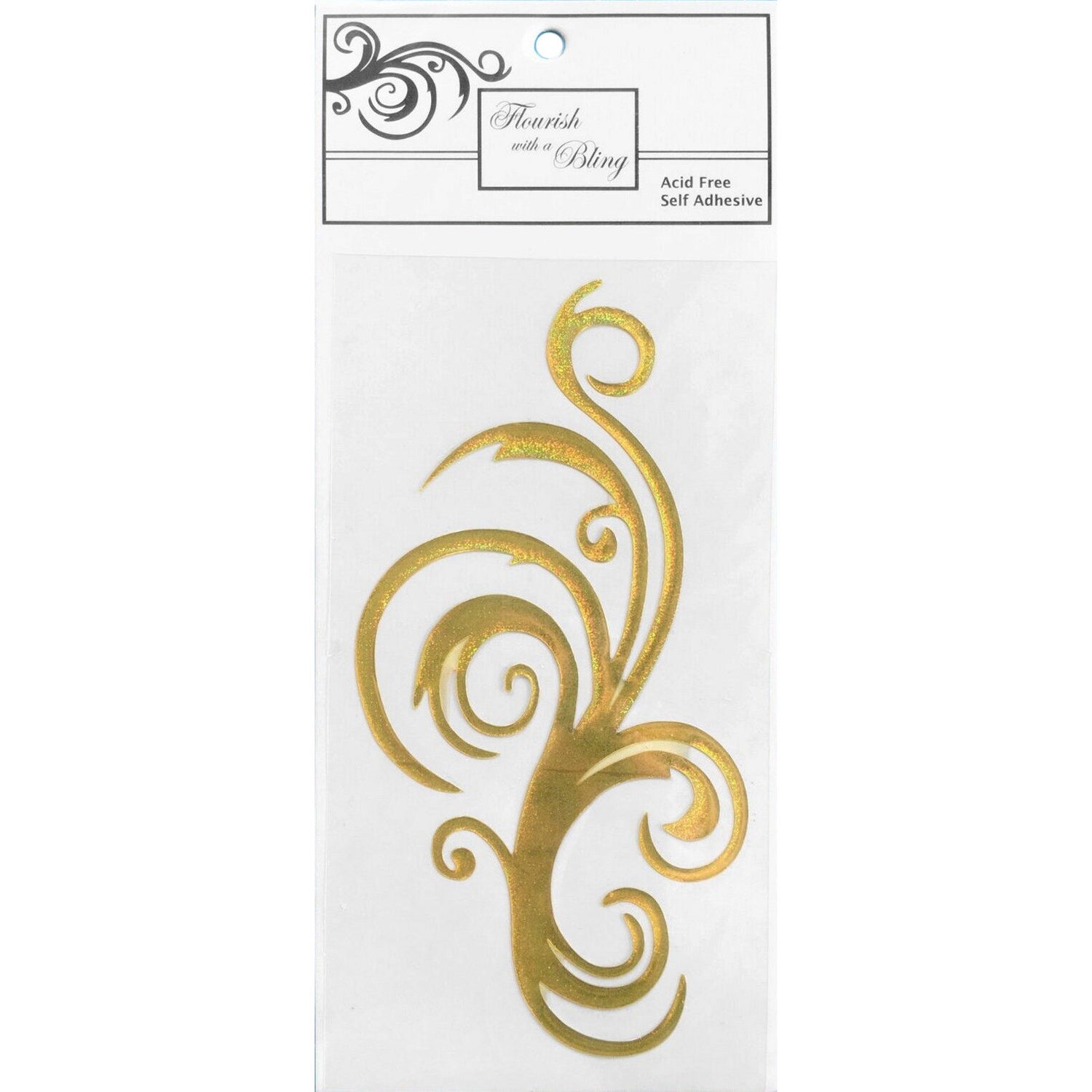 FWAB Jasmine Laser Flourish - Gold