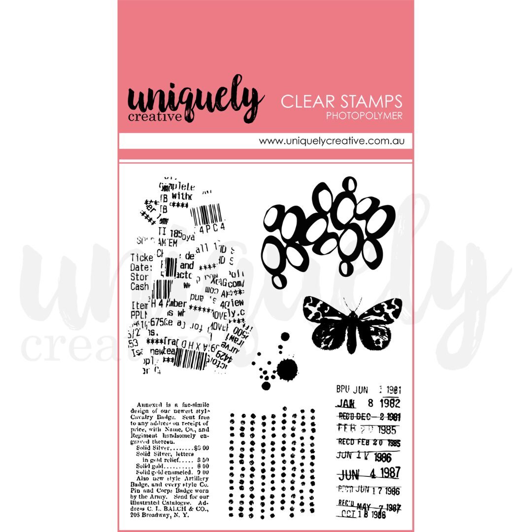 Uniquely Creative Stamp - Heart & Soul Mixed Media