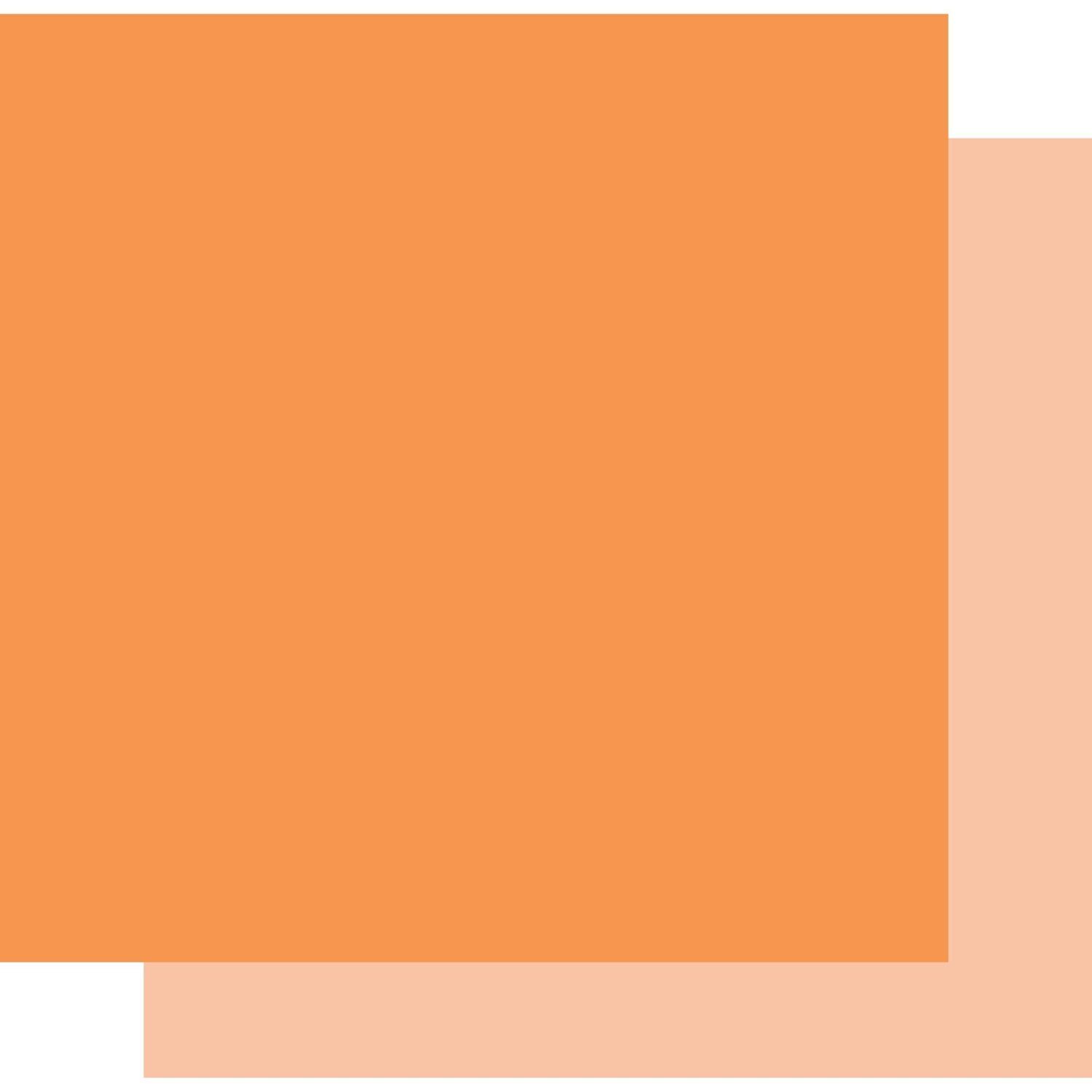 Uniquely Creative - 12x12" Cardstock 250gsm - Tangerine