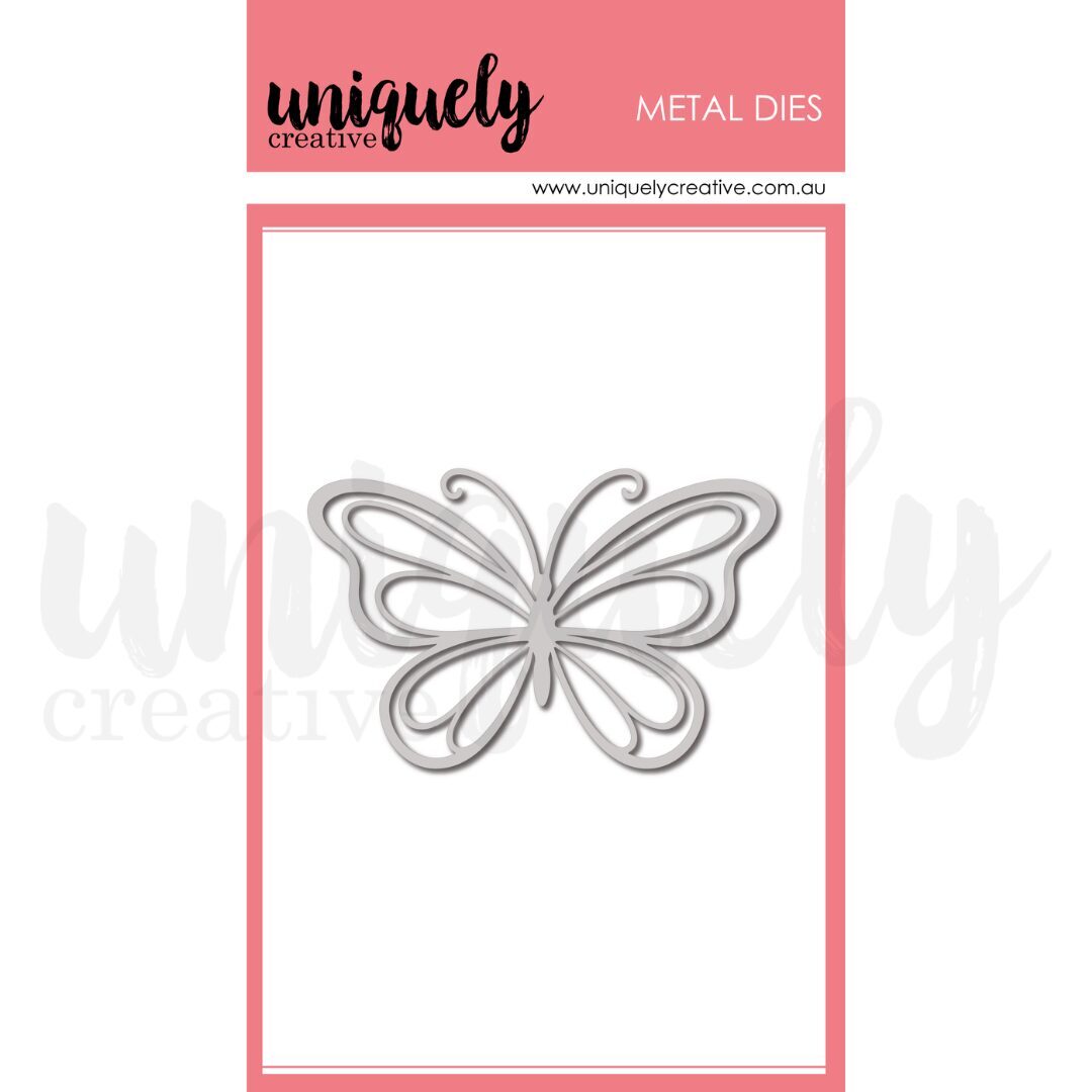 Uniquely Creative Die - Delicate Butterfly