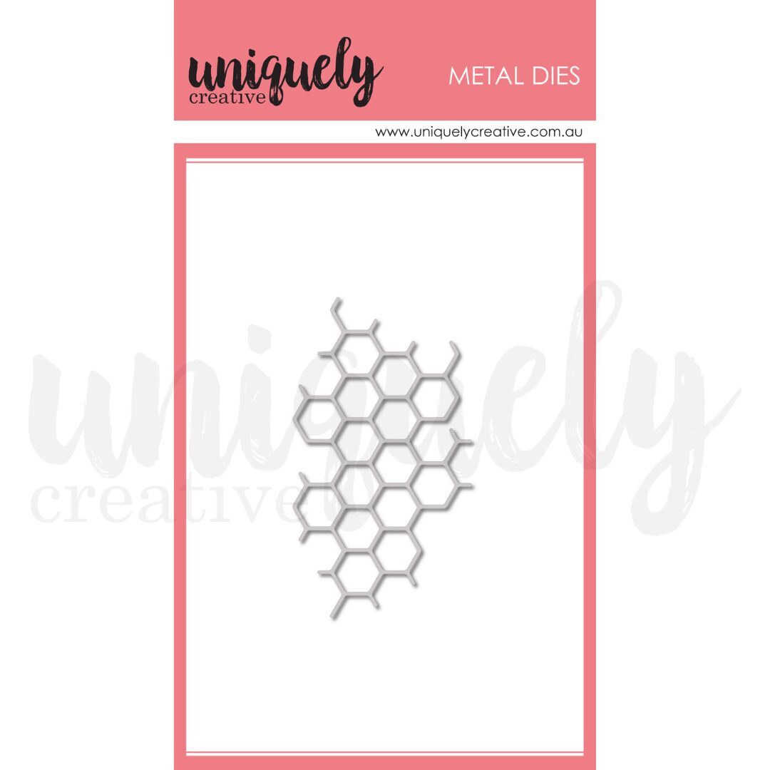 Uniquely Creative Die - Honeycomb Texture