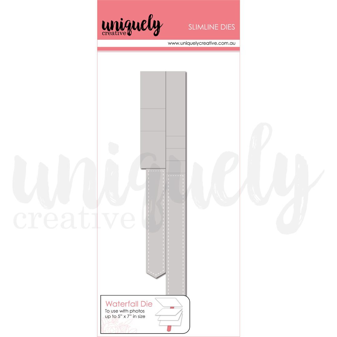 Uniquely Creative Slimline Die - Waterfall