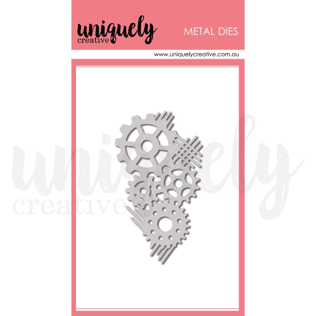 Uniquely Creative Die - Cogs Texture