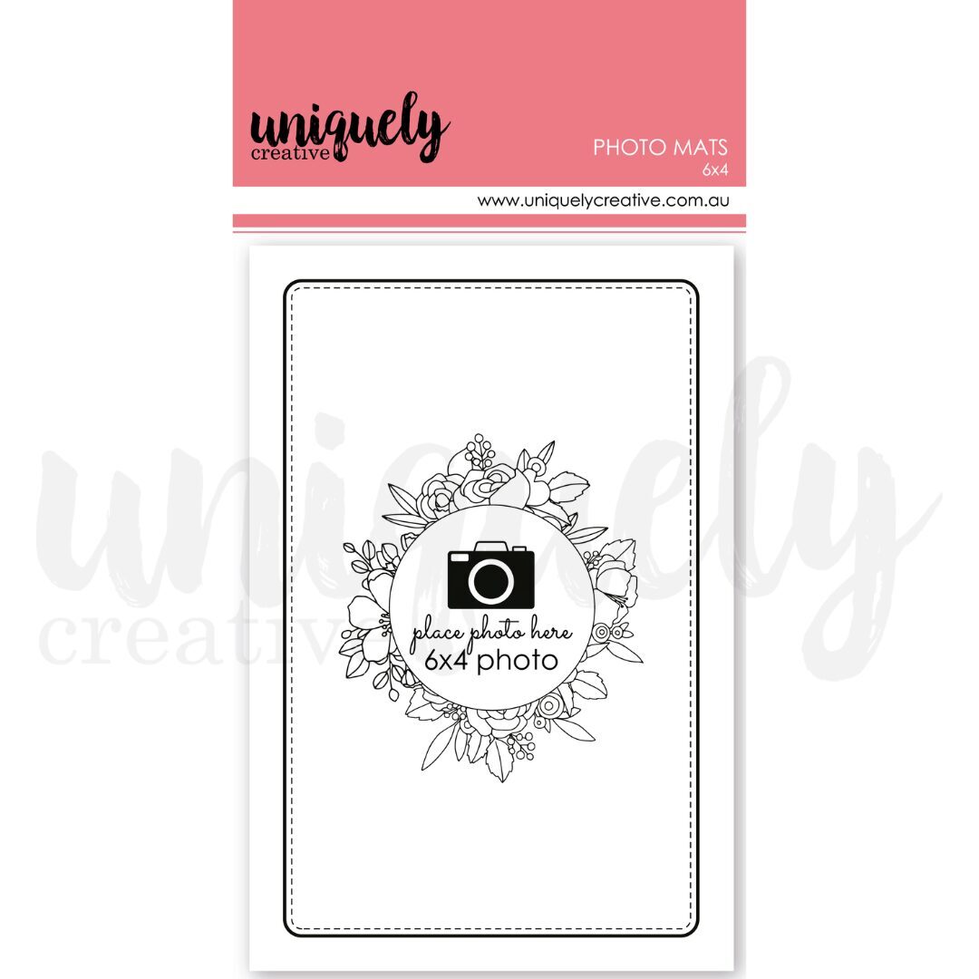 Uniquely Creative Photo Mats - 4x6"