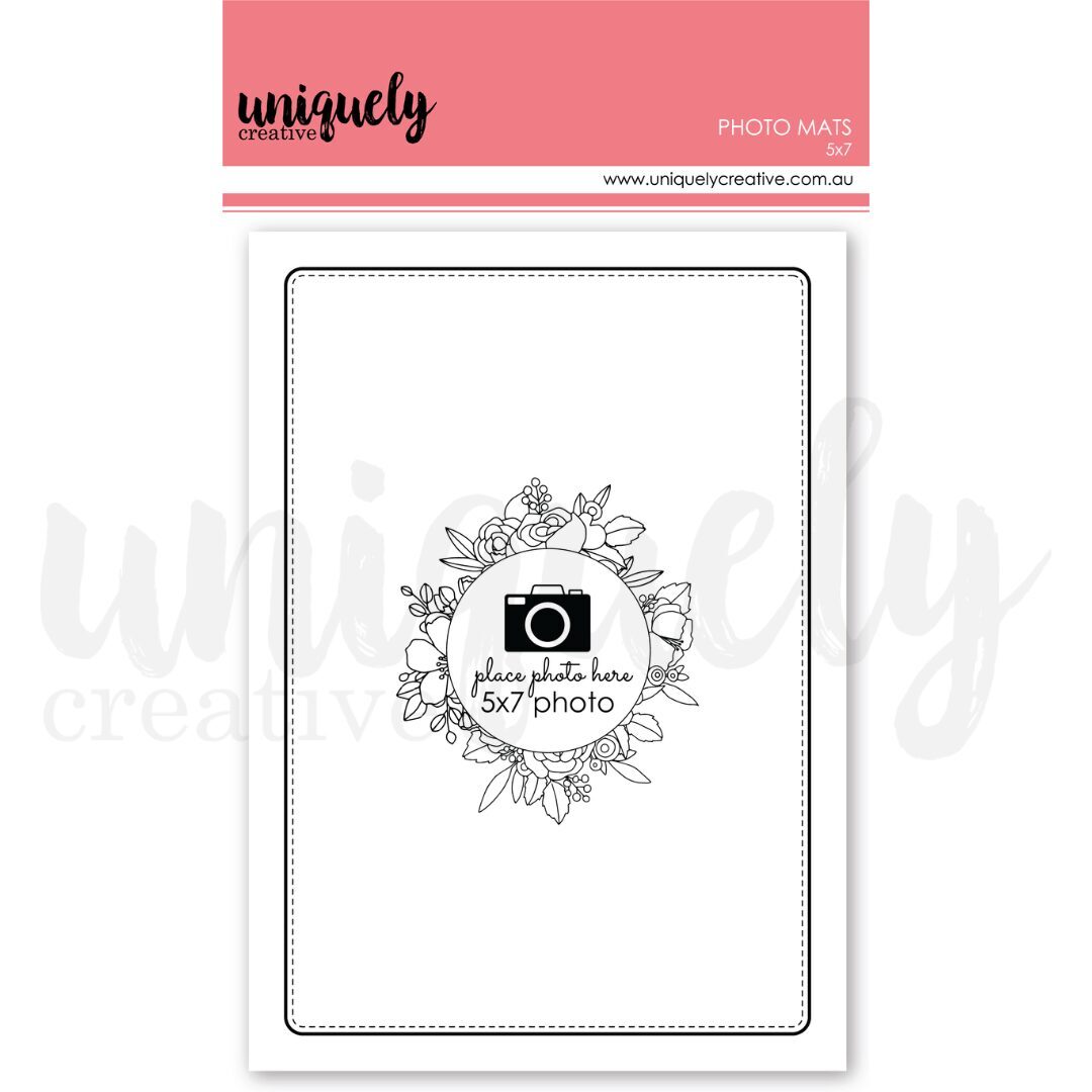 Uniquely Creative Photo Mats - 5x7"