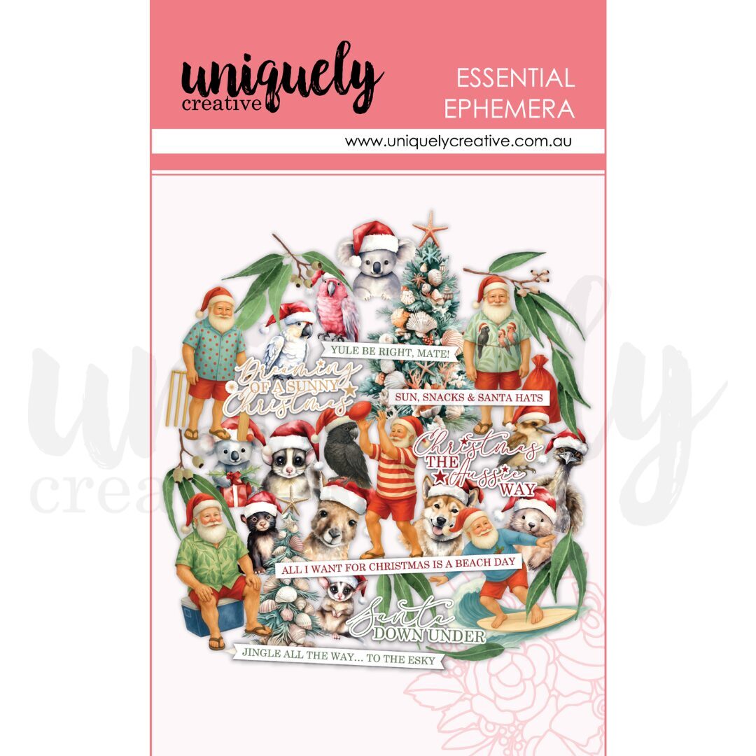 Uniquely Creative Essential Ephemera - Aussie Christmas