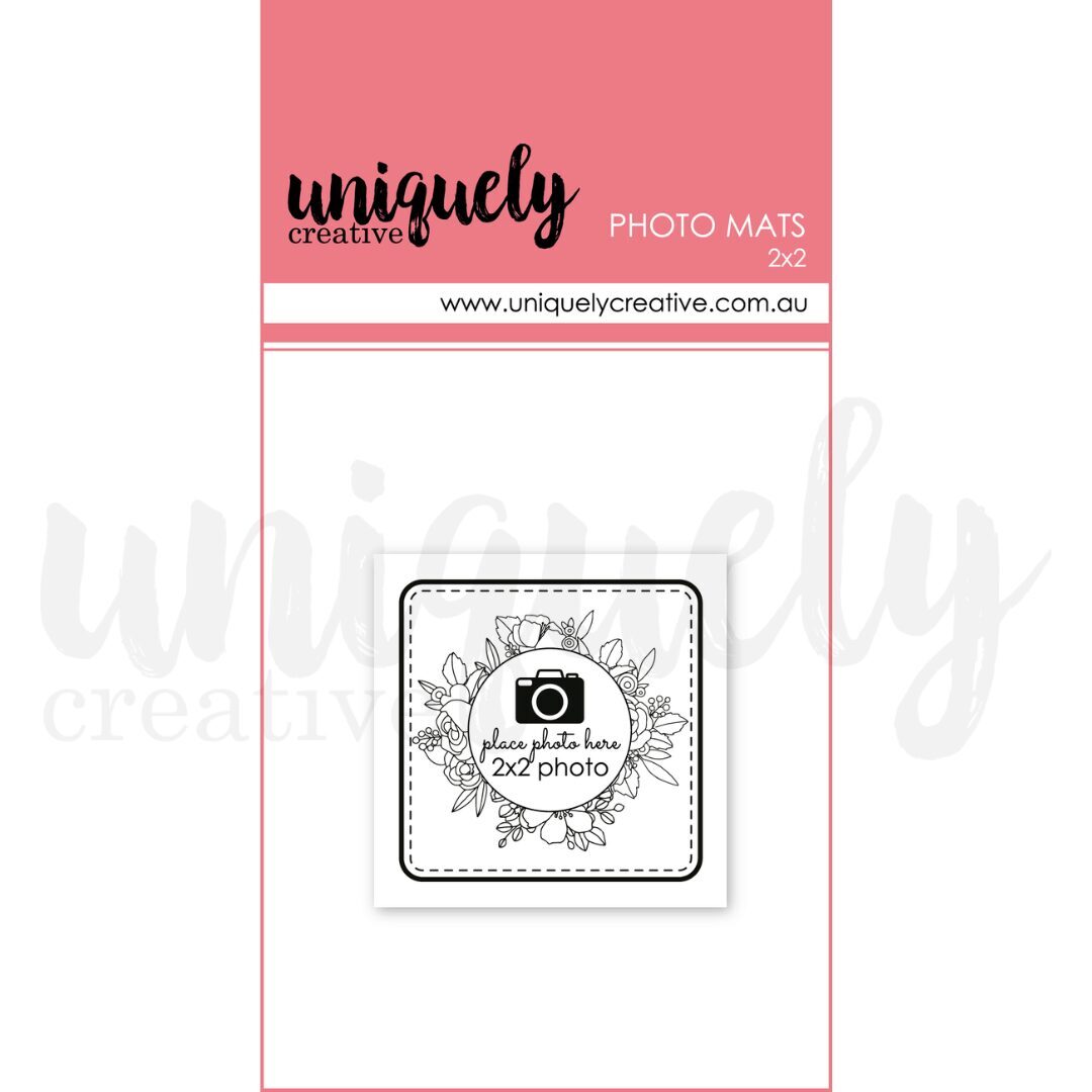 Uniquely Creative Photo Mats - 2"x2"