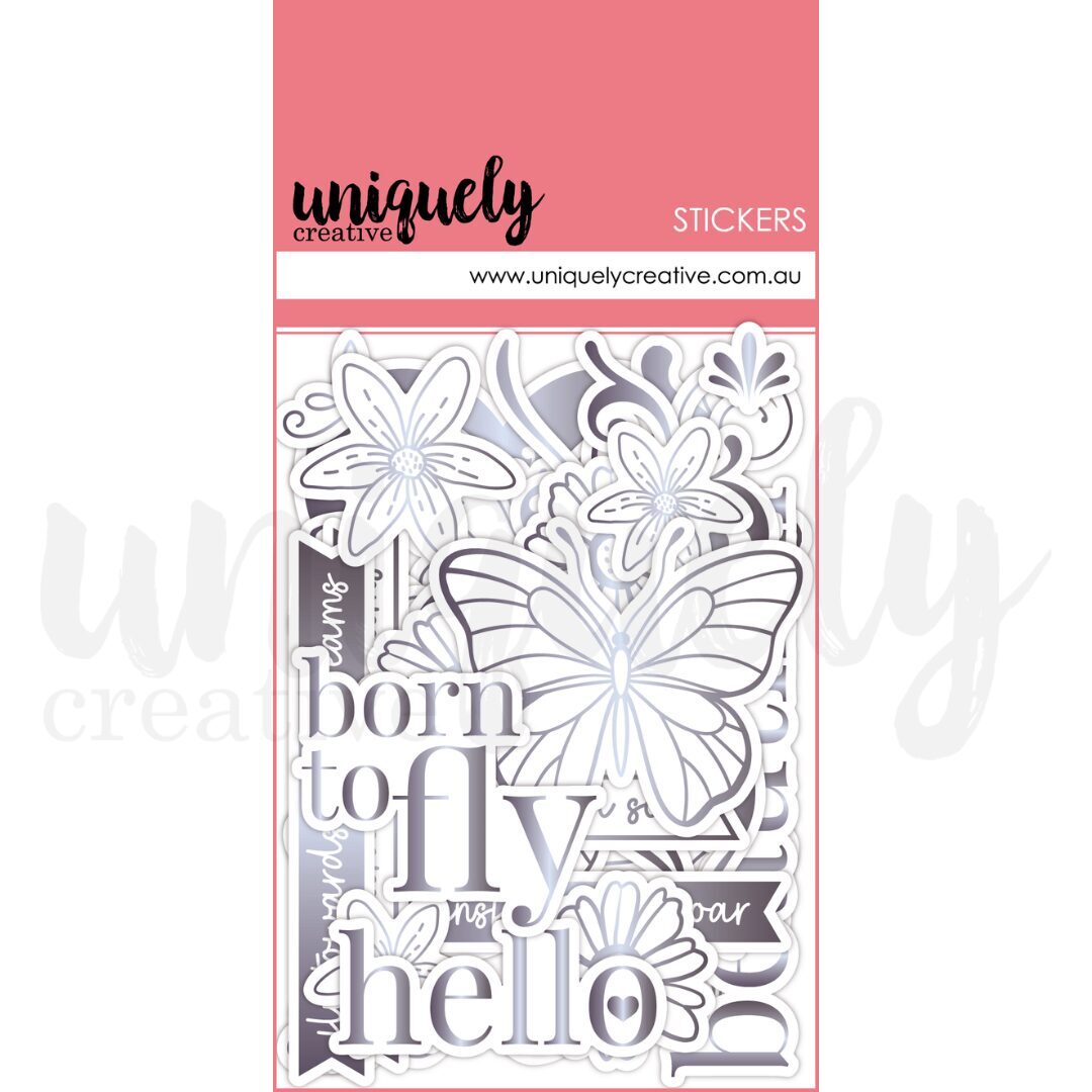 Uniquely Creative Essential Ephemera - Holographic Stickers