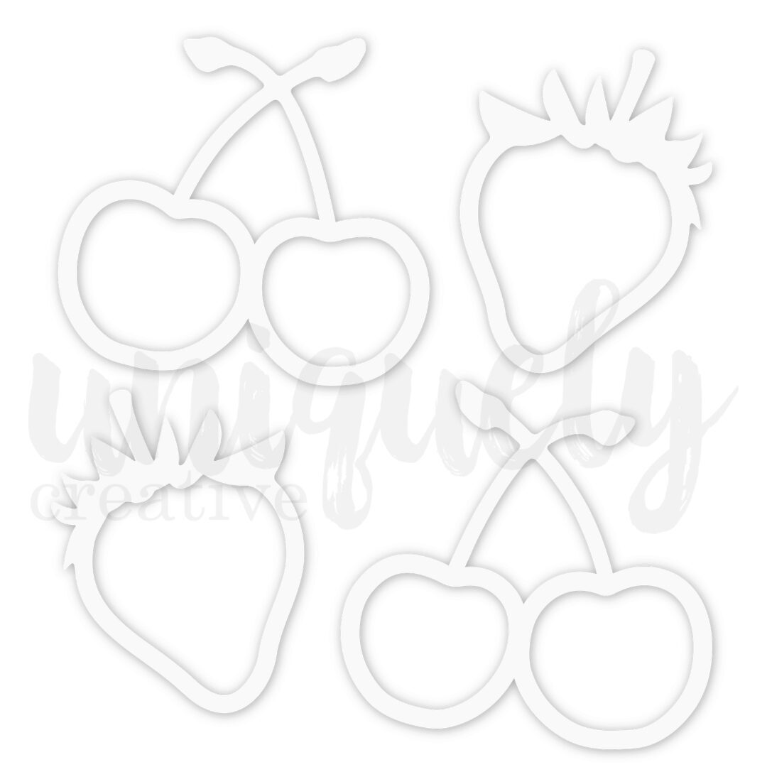 Uniquely Creative Specialty Paper - Fruity Fun Overlays