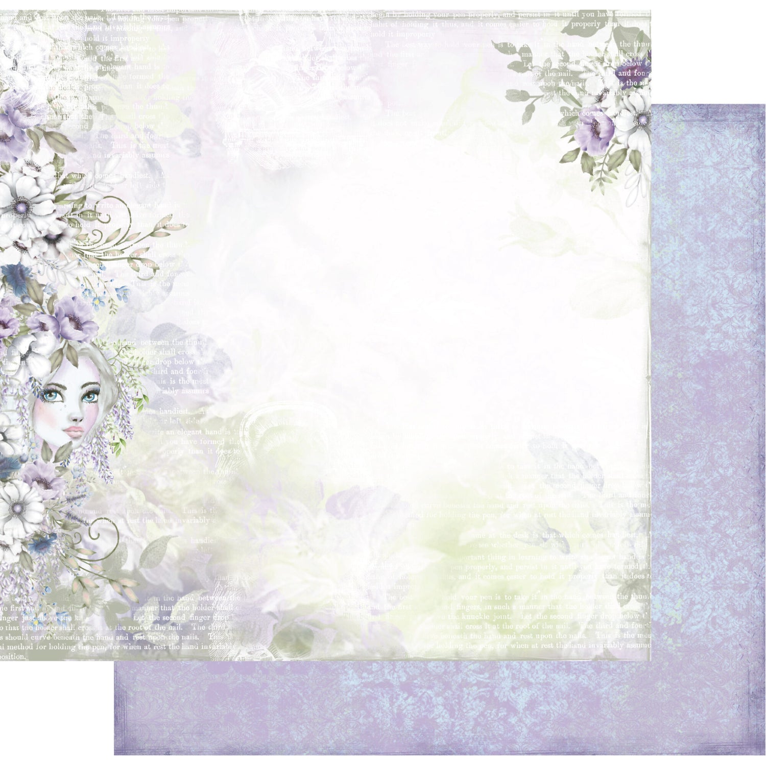 Uniquely Creative Wisteria Lane - Pretty Paper