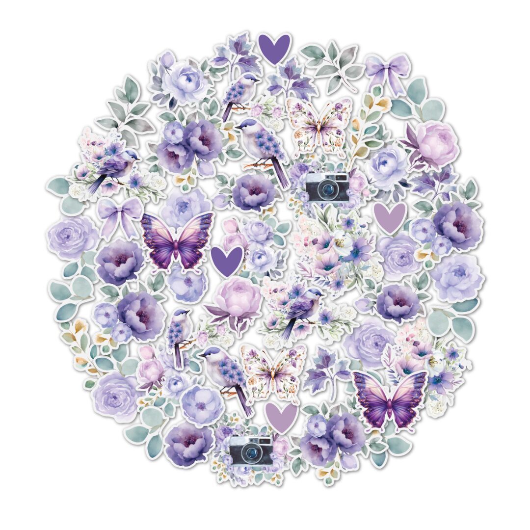 Uniquely Creative Vellum Creative Cuts - Ultraviolet Delight