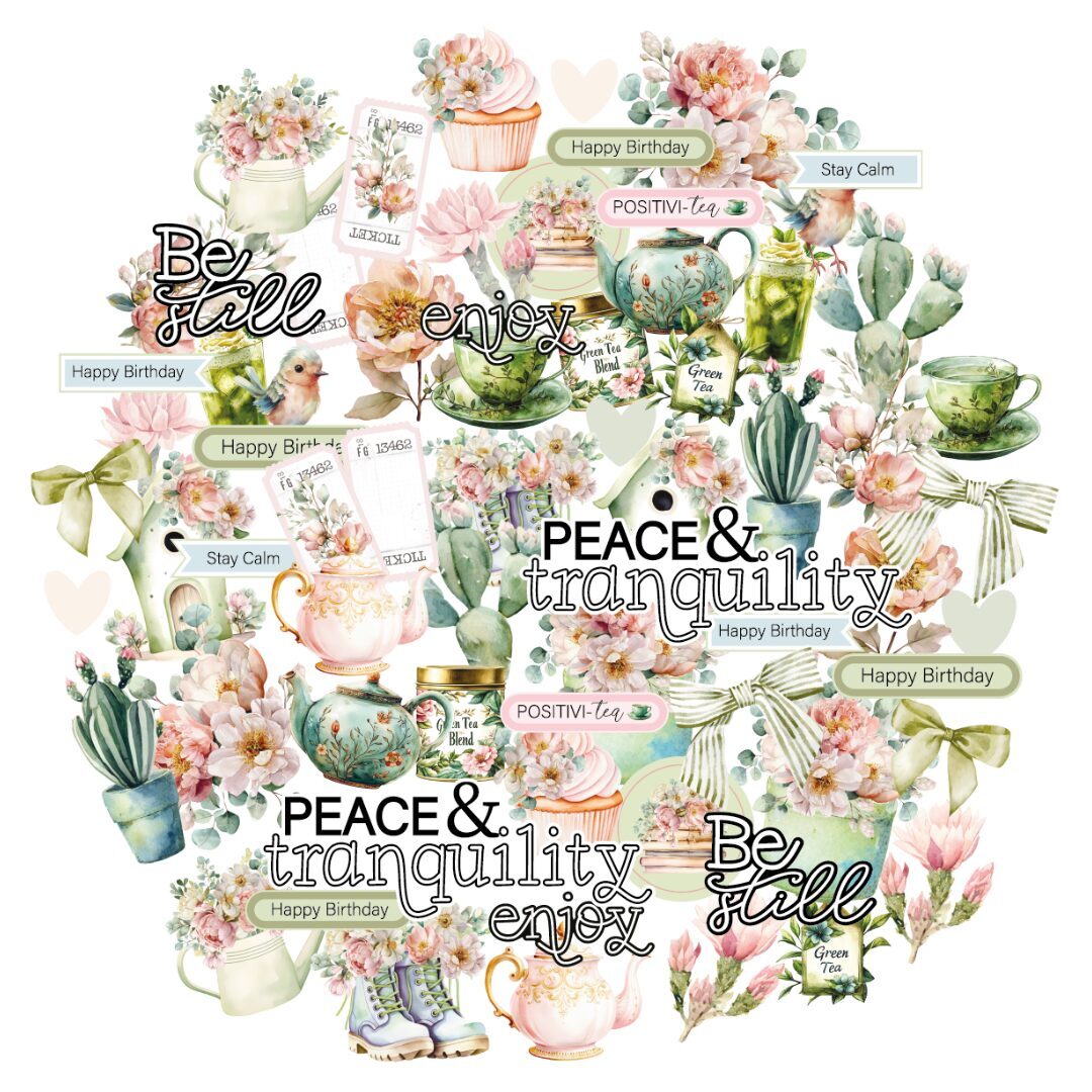 Uniquely Creative - Creative Cuts - Tea & Tranquility