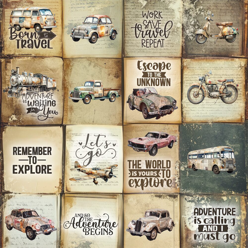 Uniquely Creative Wings & Wheels - Ticket to Ride Paper