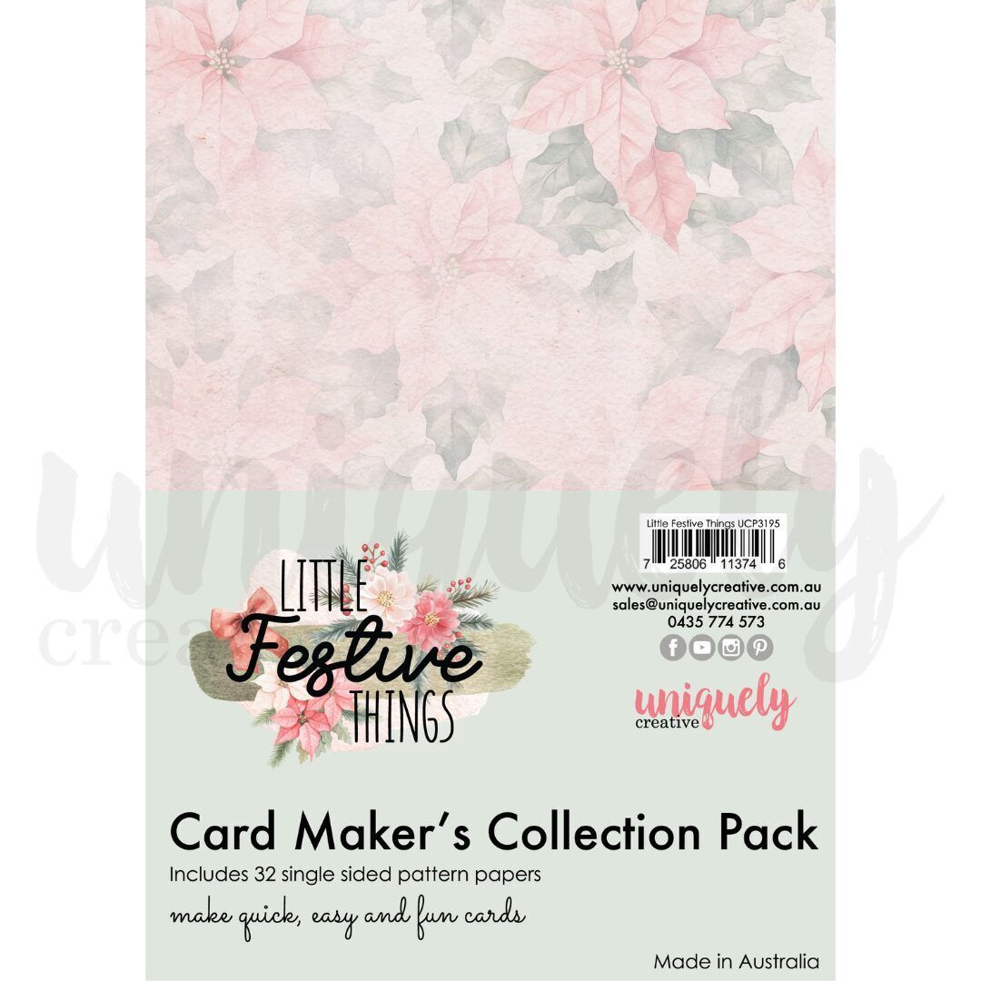 Uniquely Creative A5 Card Maker's Collection Pack - Little Festive Things