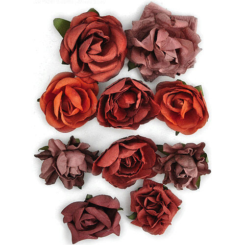 Kaisercraft Paper Blooms - Ruby