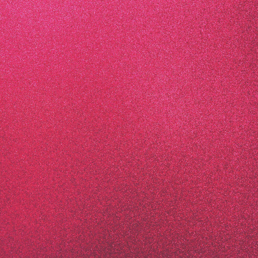 Kaisercraft Glitter Cardstock - Flamingo
