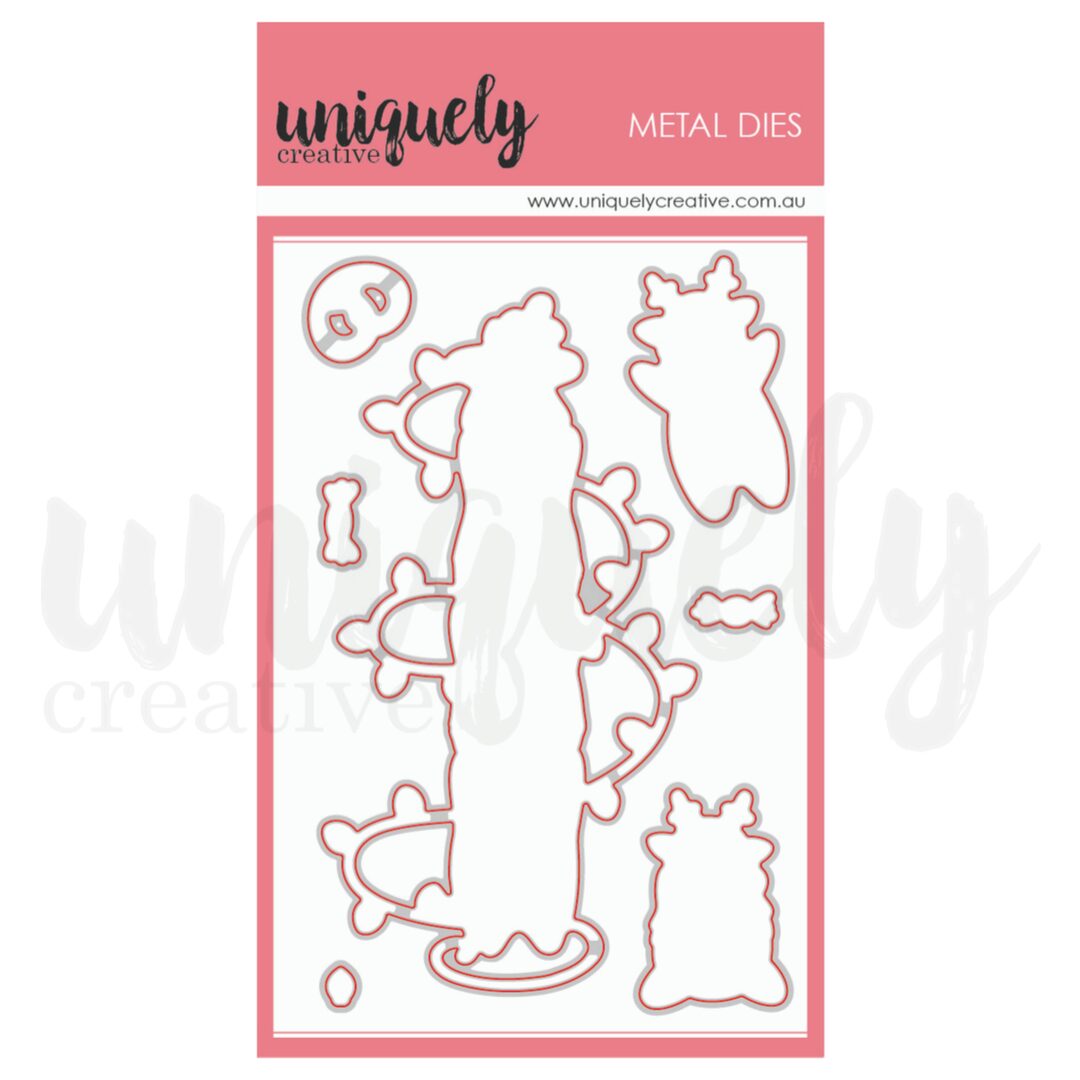 Uniquely Creative Stamp & Die Set Bundle - Reindeer Pals