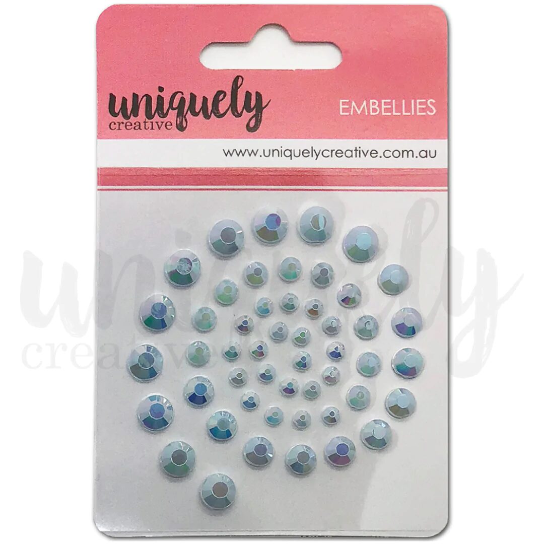 Uniquely Creative Rhinestones - Light Blue