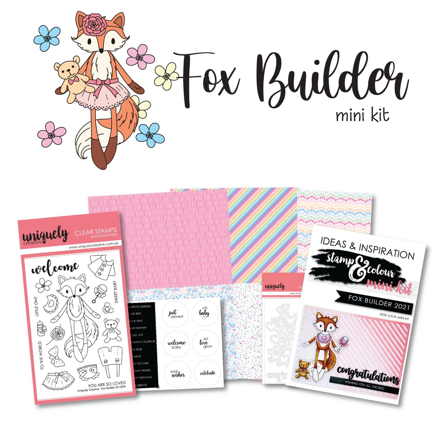 Uniquely Creative Mini Kit - Fox Builder