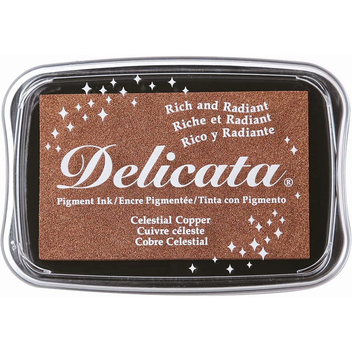 Tsukineko Delicata Ink Pad - Celestial Copper