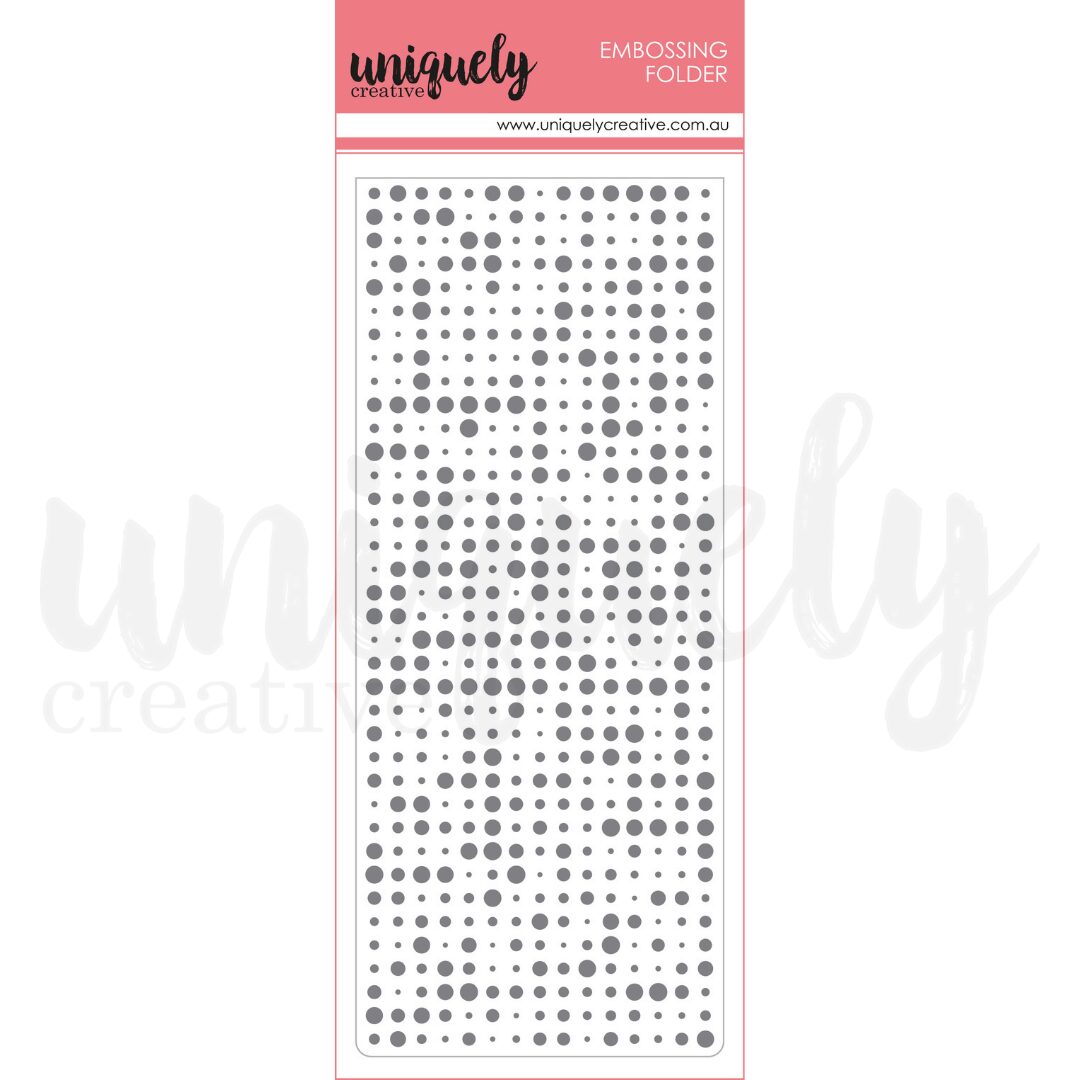 Uniquely Creative Embossing Folder Slimline - Inspiring