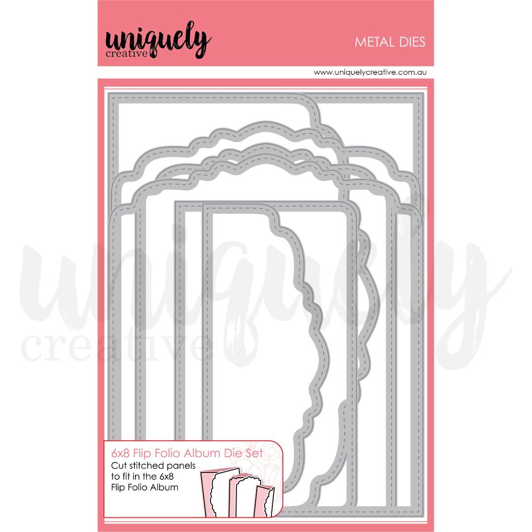 Uniquely Creative Die - Flip Folio Album Set - 6x8"