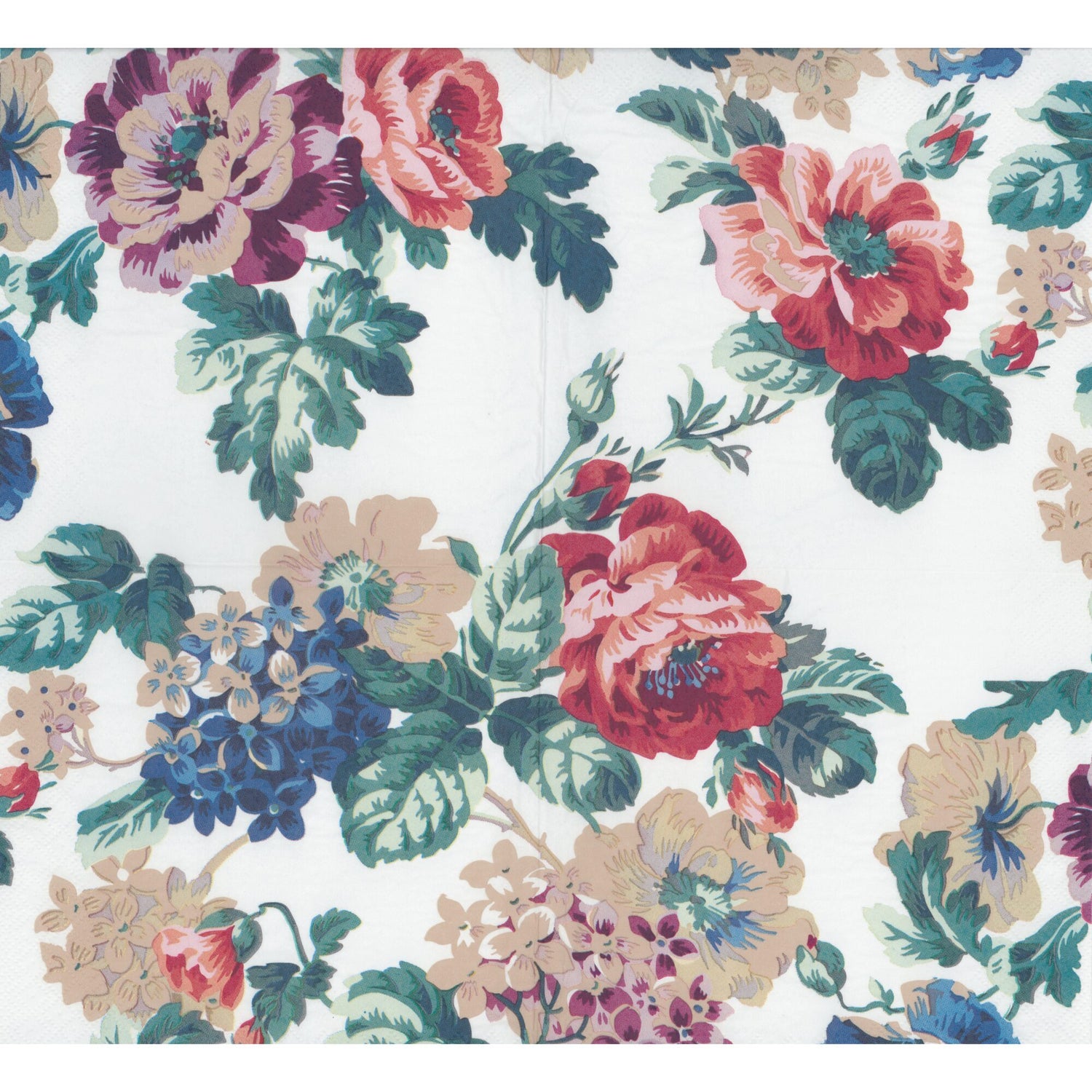 Unbranded Napkin/Serviette - Bohemian Blooms