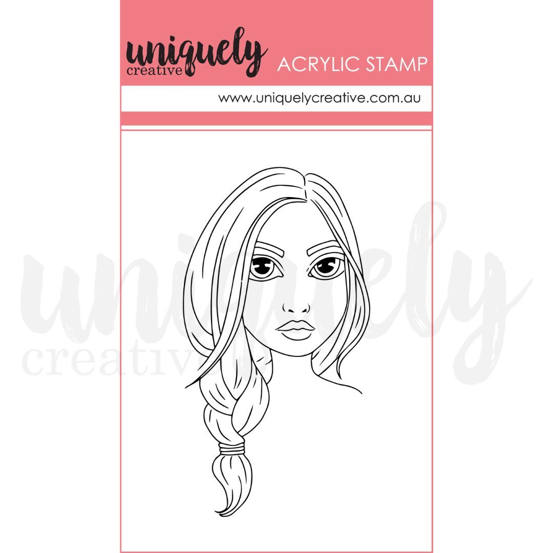 Uniquely Creative Mark Making Stamp - Rose
