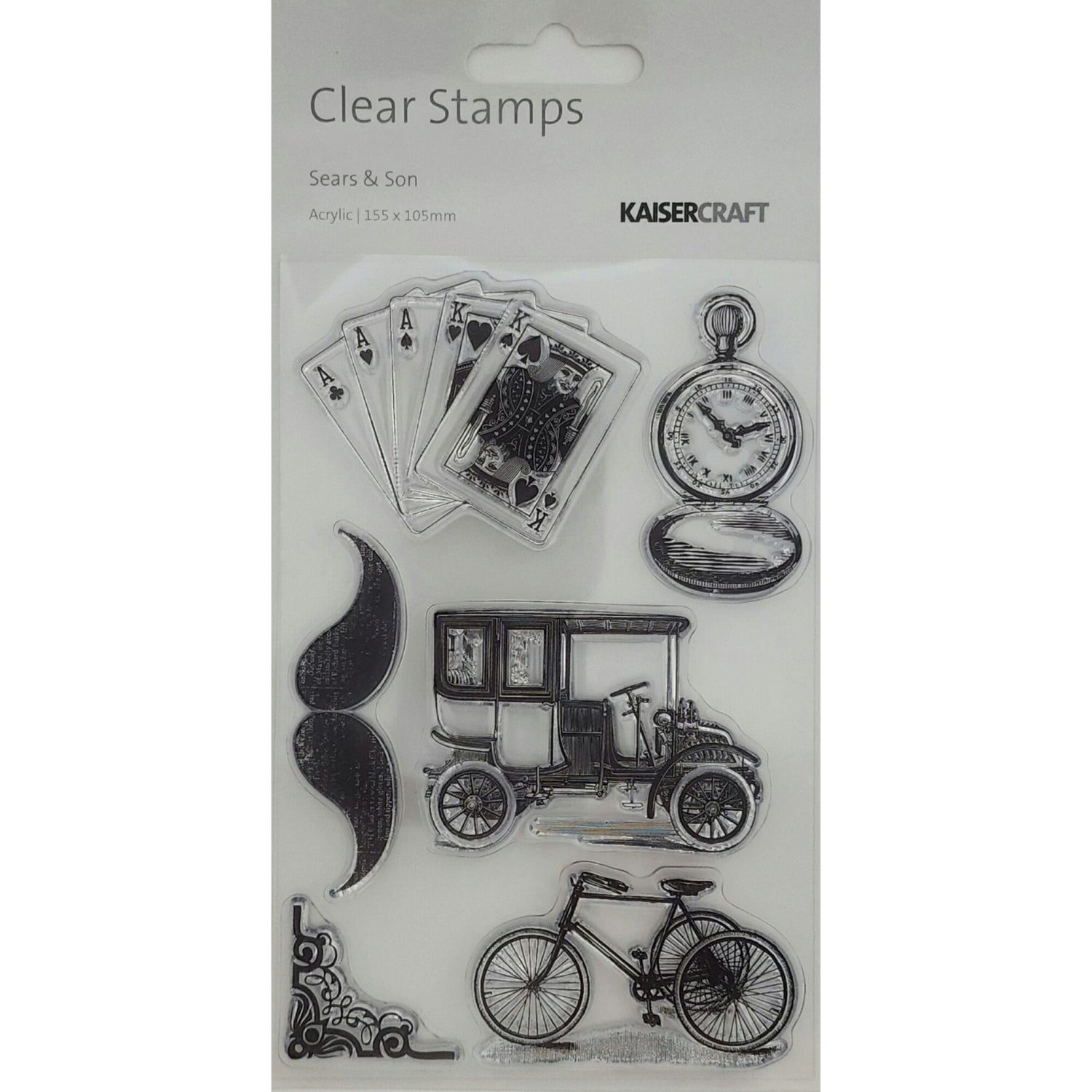 Kaisercraft Acrylic Stamp - Sears & Son