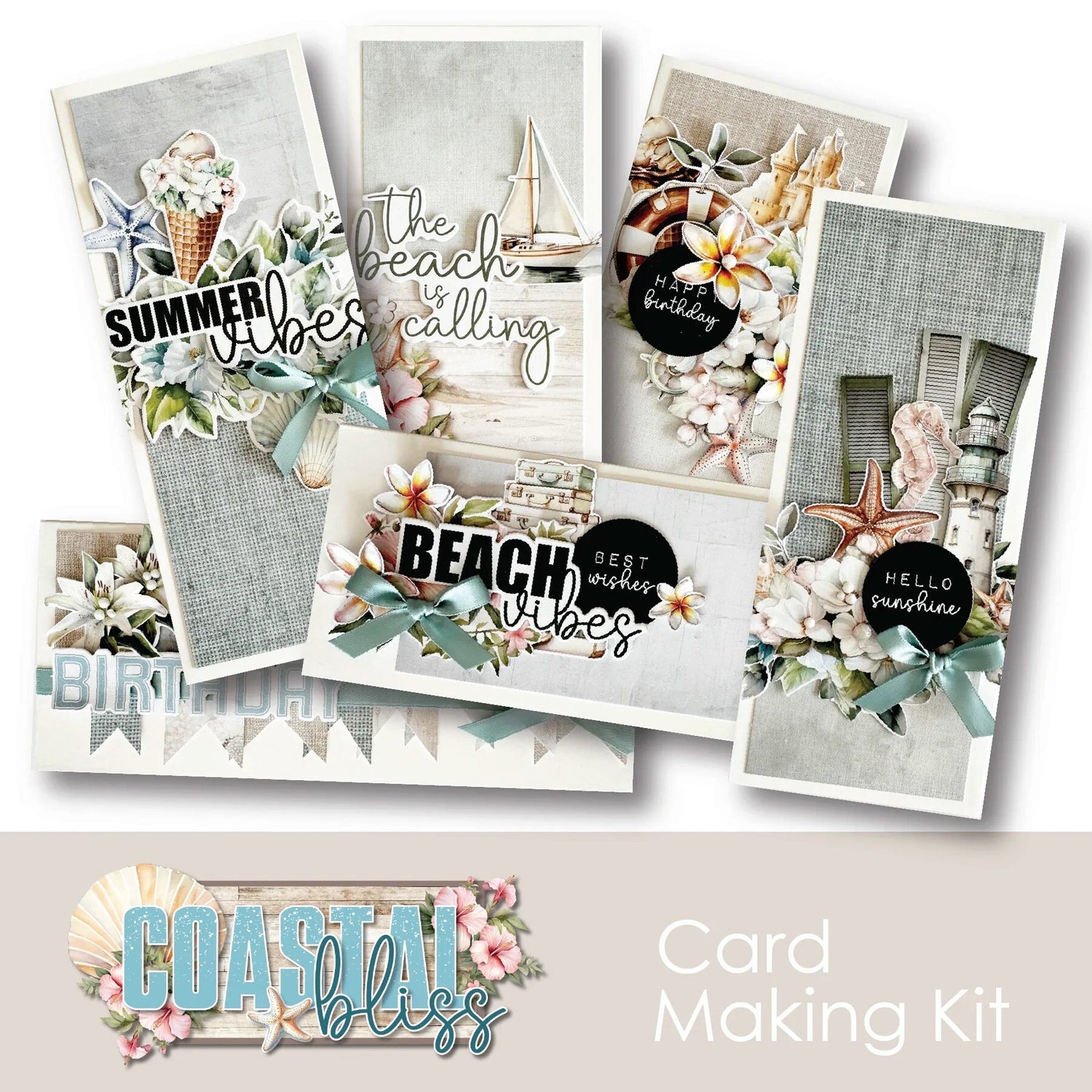 Uniquely Creative Cardmaking Kit - Coastal Bliss