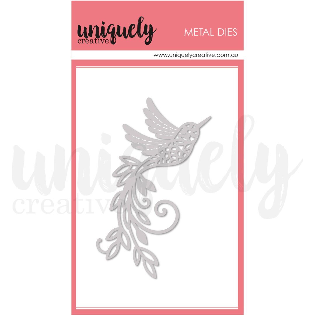 Uniquely Creative Die - Floral Bird