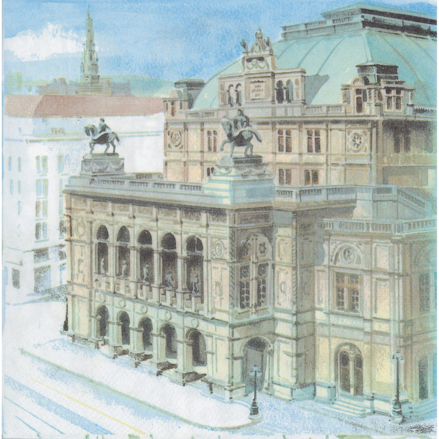 IHR Napkin/Serviette - Vienna (Wien)