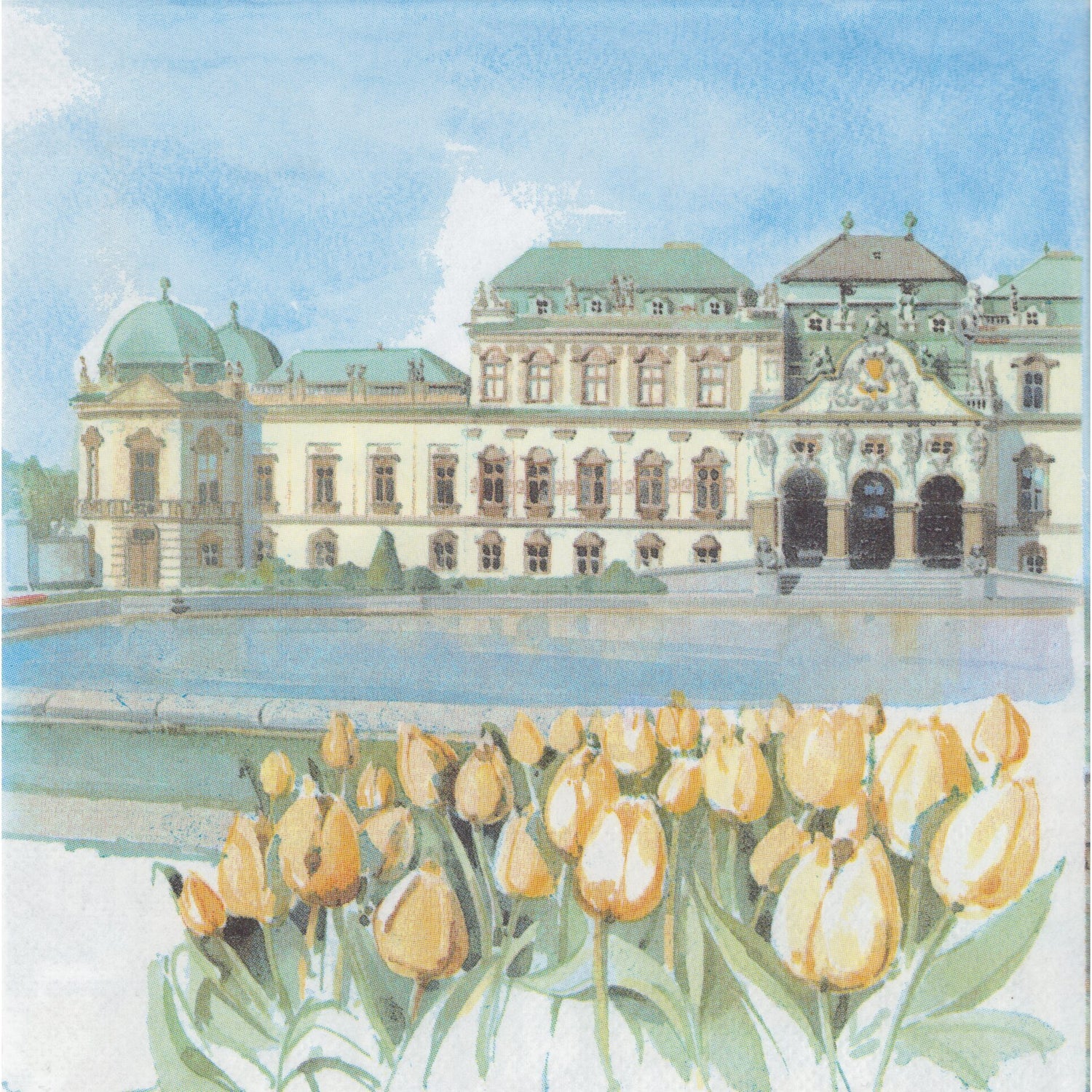 IHR Napkin/Serviette - Vienna (Wien)