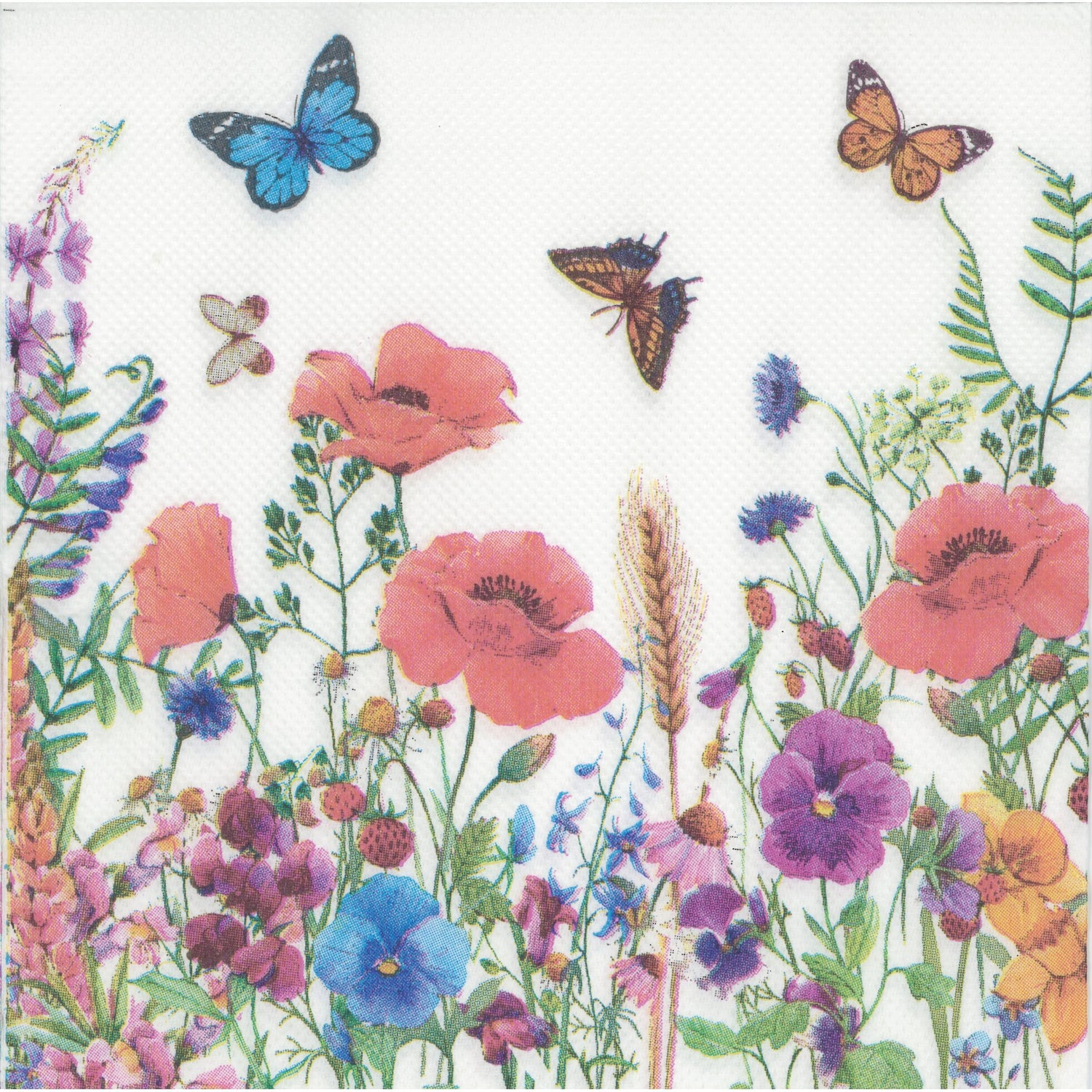 Unbranded Napkin/Serviette - Meadow Whispers