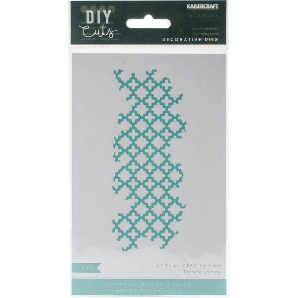 Kaisercraft Decorative Die - Texture Lattice