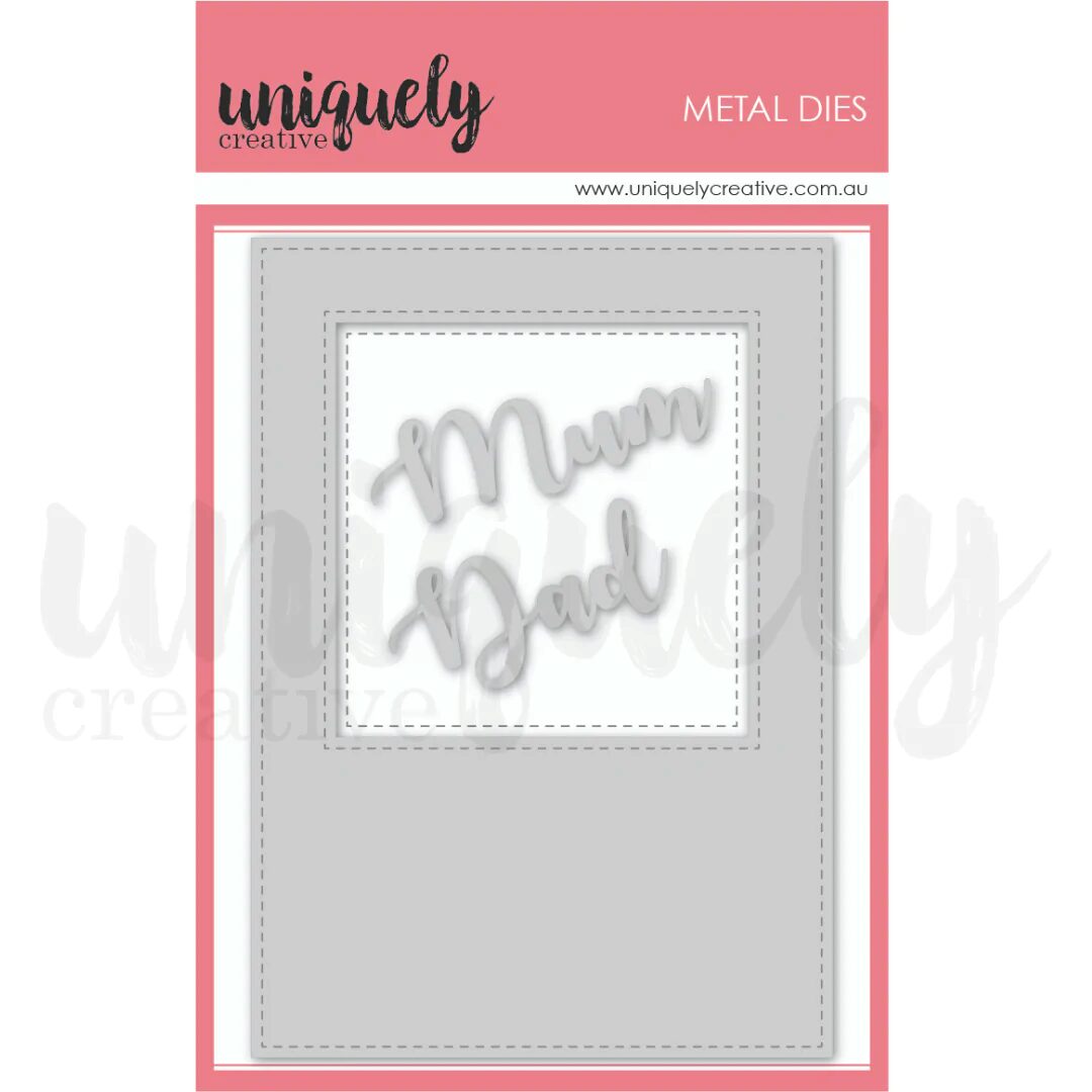 Uniquely Creative Die - Stitched Window Frame