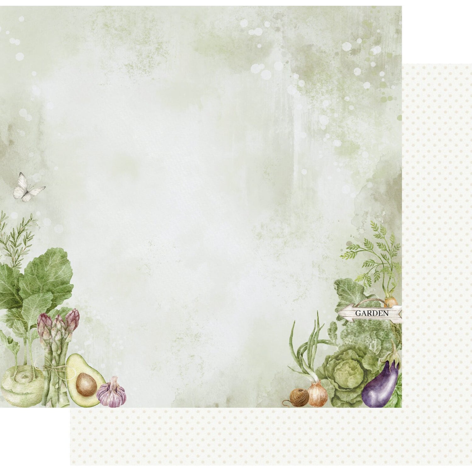 Uniquely Creative Garden Path - Veggie Patch Paper