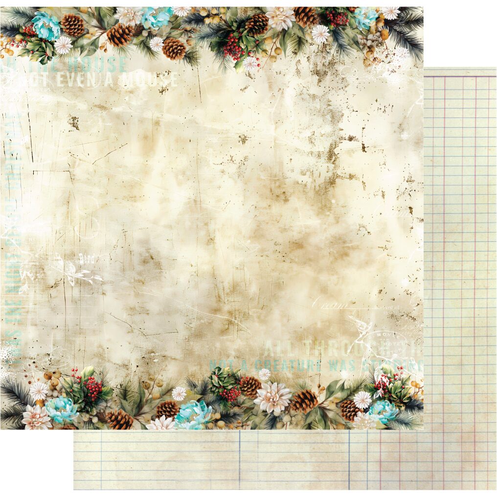 Uniquely Creative Merry & Bright - Christmas Pine Paper