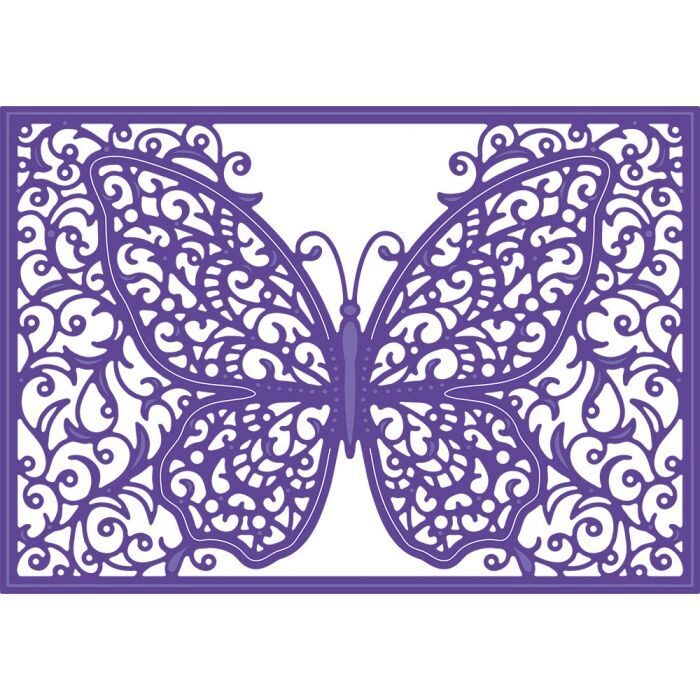 Crafter's Companion Create-A-Card Die - Graceful Butterfly
