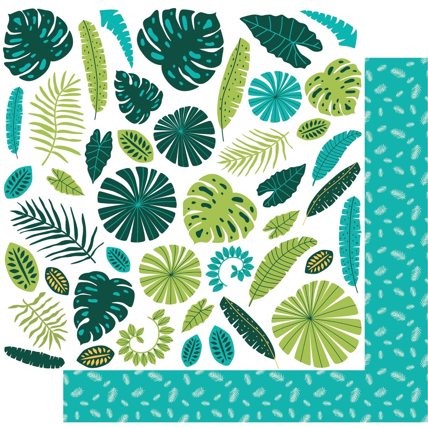 Uniquely Creative Rainforest Retreat - Leafy Paper