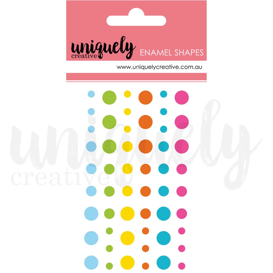 Uniquely Creative Enamel Dots - Spring