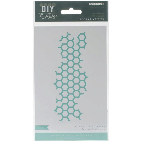 Kaisercraft Decorative Die - Texture Honeycomb