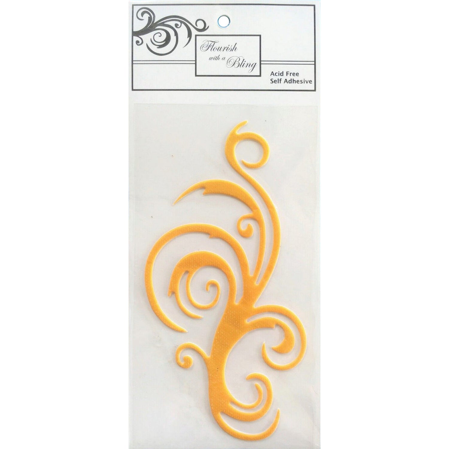 FWAB Jasmine Puffy Flourish - Orange