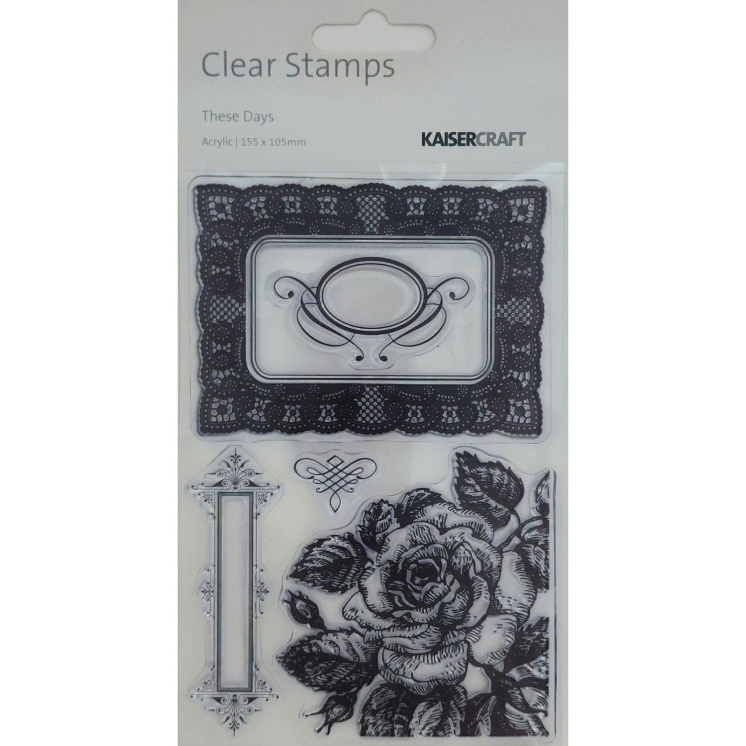 Kaisercraft Acrylic Stamp - These Days