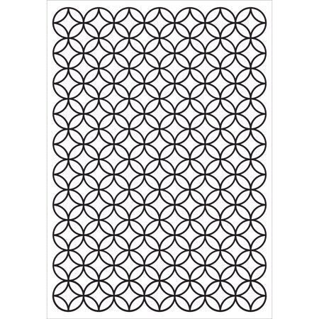 Kaisercraft Embossing Folder 4x6" - Stained Glass
