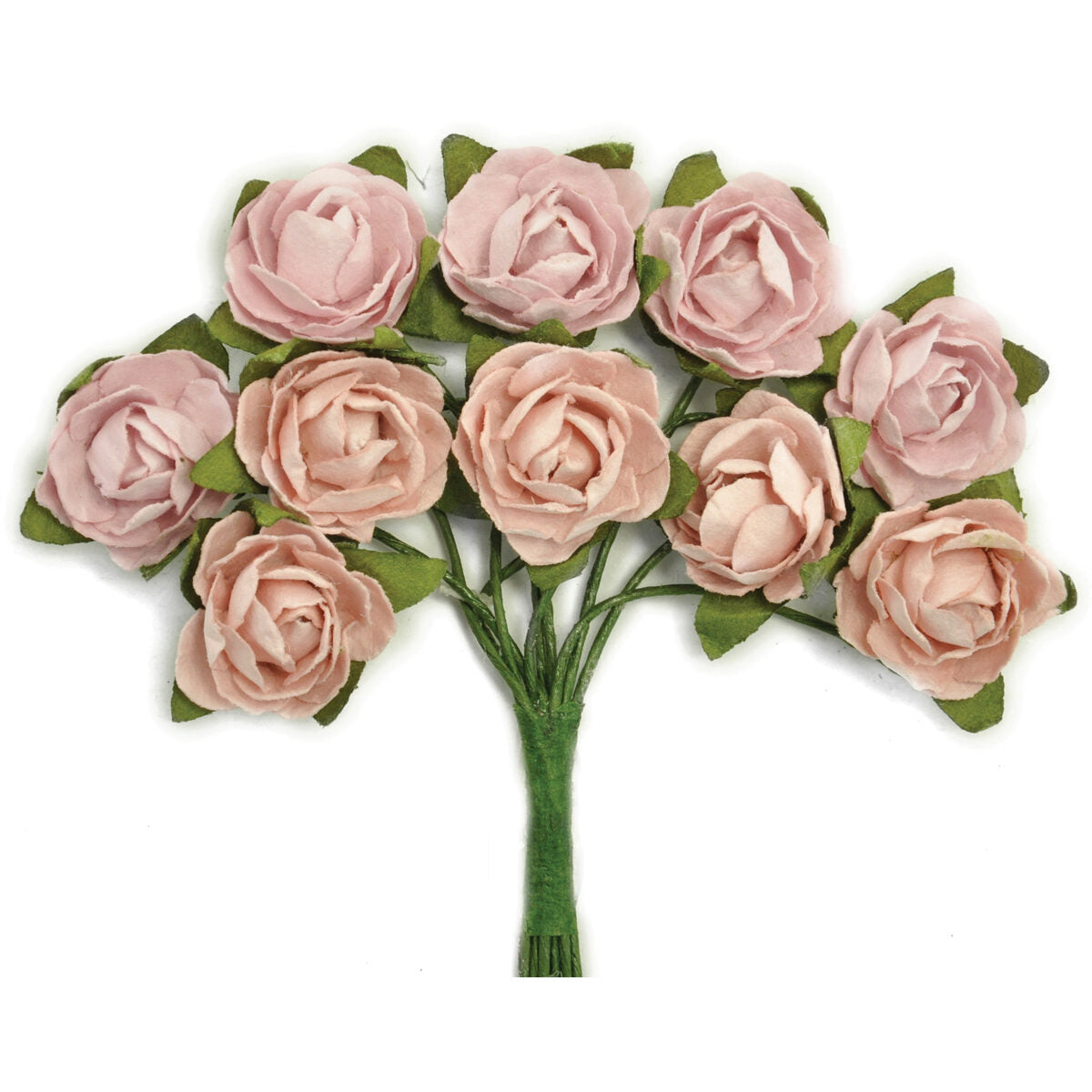 Kaisercraft Mini Paper Blooms - Dusty Pink