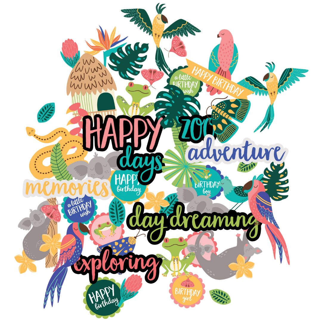 Uniquely Creative - Creative Cuts - Rainforest Retreat